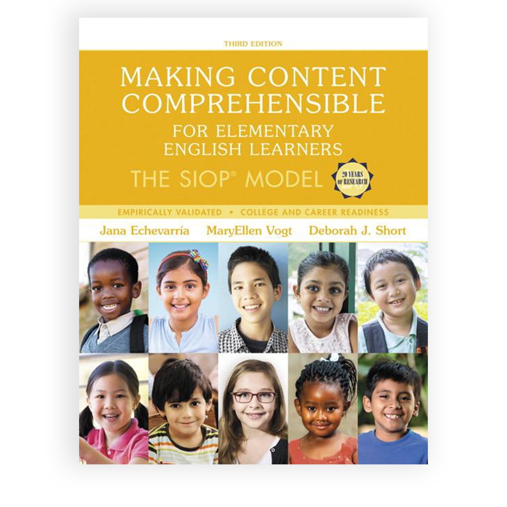 Echevarria, Making Content Comprehensible for Elementary English Learners: The Siop Model, 9780134550206, Pearson, 2017, Education, Books